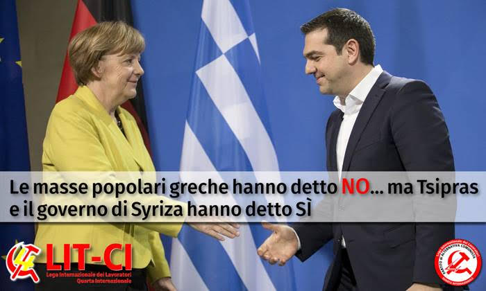tsipras e il si